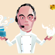 ?Chef Ferran Adri? Illustration Commissioned By Infographicworld in NY City.